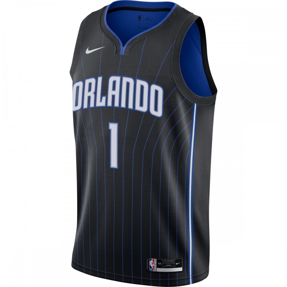 Jonathan Isaac Orlando Magic 2020/21 Swingman Jersey - Black - Icon Edition-Pro Kit Vault | Brand New 26/27 Sports Jerseys